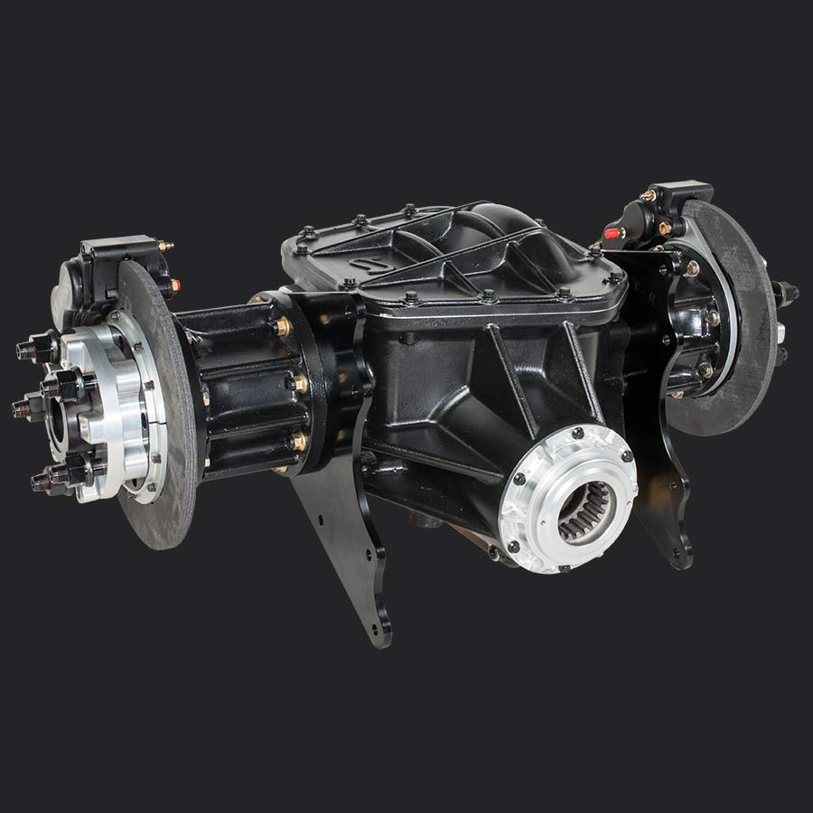 Strange Top Loader 12 1/4″ Live Axle assy L/W with carbon brakes