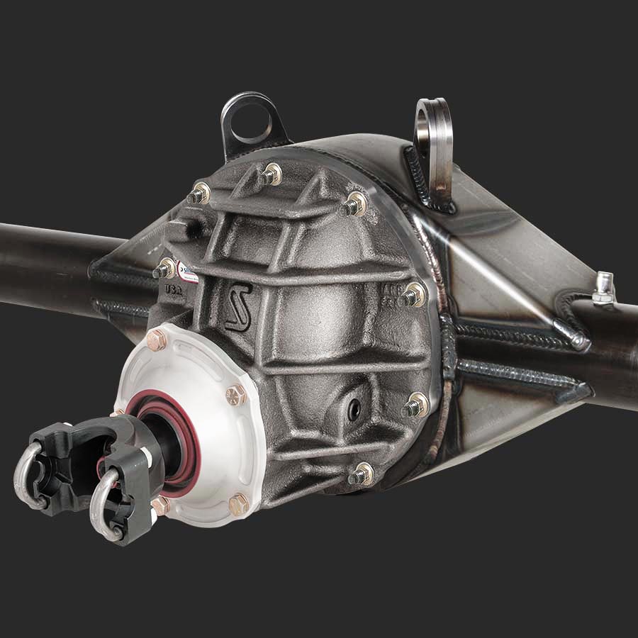 Sample 9 Drag Race Rear End Pro 35 Axles, Spool & Std Gear GM GBody