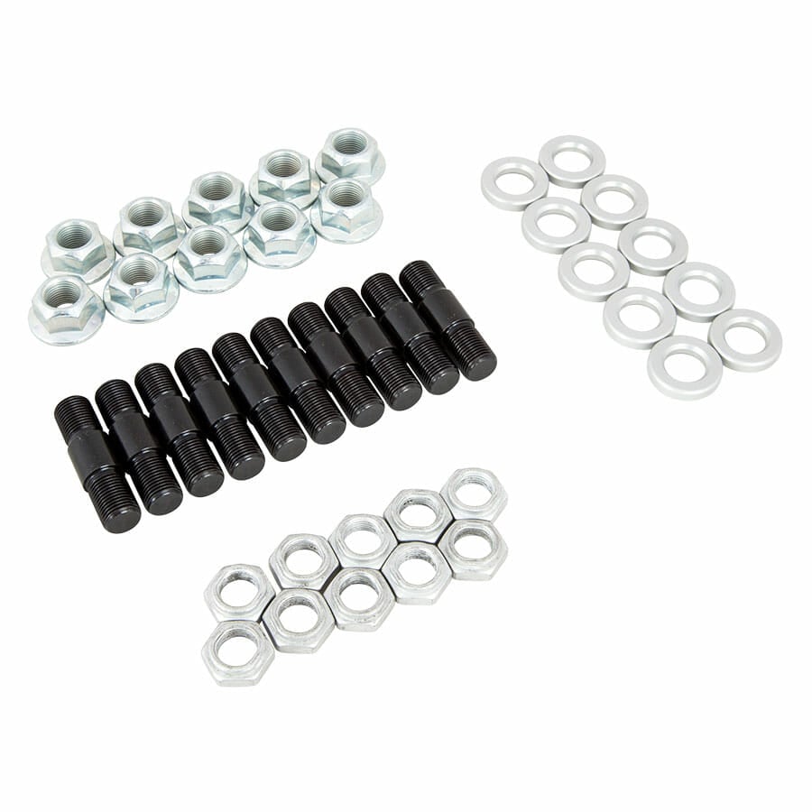 A1036-5/8" Stud Kit with .775" Wide Shank  Includes Lug Nuts & .250" Thick Washers