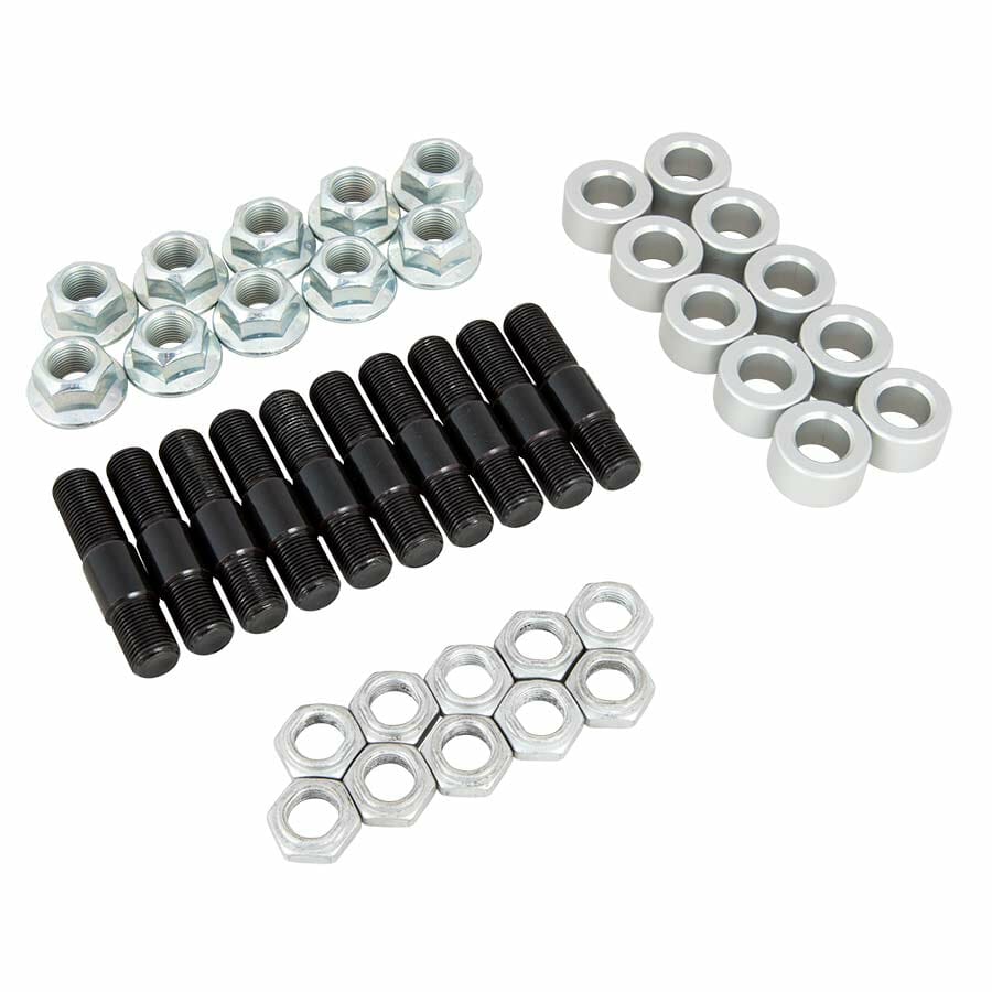 A1037L-5/8" Stud Kit with .875" Wide Shank  Includes Lug Nuts & .688" Thick Washers