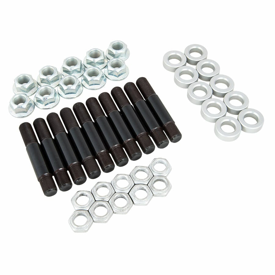 A1039-5/8" Stud Kit with 1.500" Wide Shank  Includes Lug Nuts & .438" Thick Washers