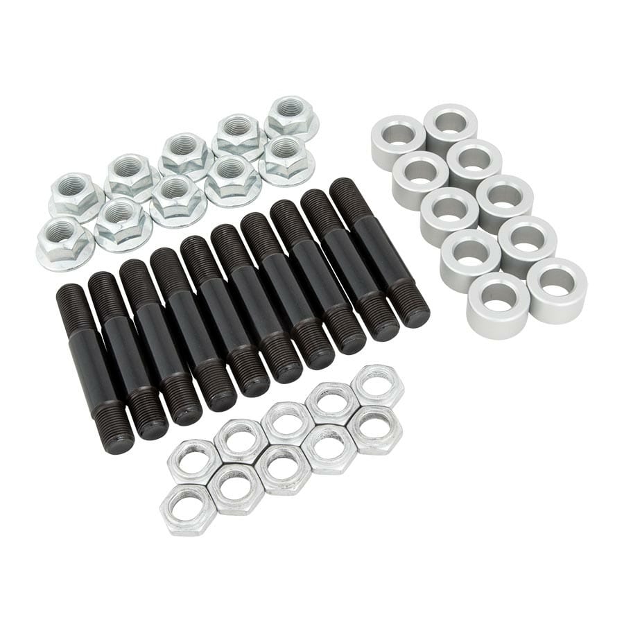 A1041L-5/8" Stud Kit with 1.875" Wide Shank  Includes Lug Nuts & .688" Thick Washers