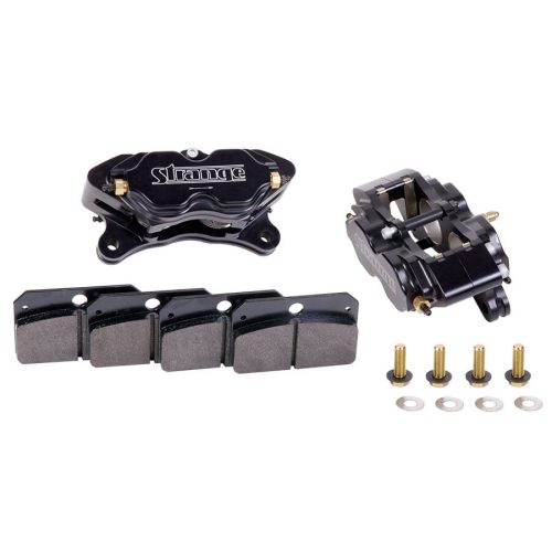 B1850-Pro Series 4 Piston Directional Caliper Kit  With Soft Metallic Brake Pads & Mounting Hardware