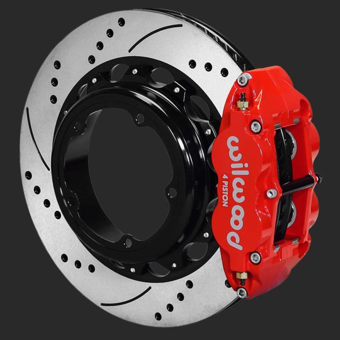 Wilwood Pro Touring brake kit / 14 rotors / red calipers