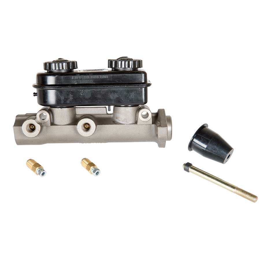 B3360TA-Dual Master Cylinder - 1.032" Bore  Includes Dust Boot, Pushrod, & Fittings