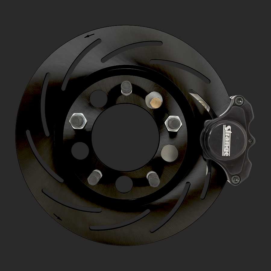 94 04 Mustang Drag Brakes 2 Piston Caliper Strange Engineering