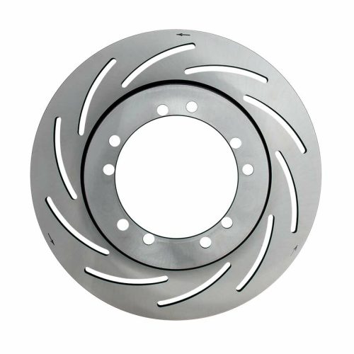 F1268-11 1/4" Slotted Steel Rotor  For Floater Kits Produced Before 2013  With 4 3/4" & 5" Bolt Circles - Left Hand Side