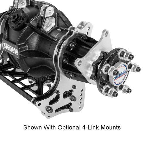 H1192-Aluminum 4-Link Housing, 2pc Axles & Stainless Steel Brake Kit   16", 17", 18", 19" , 20", 21", 22", or 23" Four Link Centers