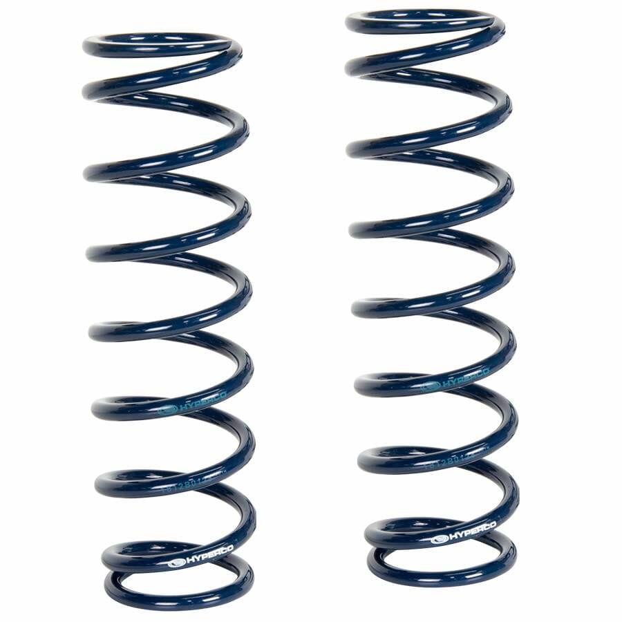 Hyperco 1814B0150 Blue 2.50 I.D 14 Free Length Steel Coil-Over Spring with 150 lbs Spring Rate