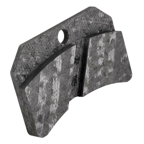 L4050H1-Carbon Brake Pad  For 4 Piston Calipers - Slotted at 1 o'clock  Fits Strange 11" & 11.5" Carbon Brake Kits