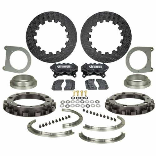 L4050WC-Carbon Brake Kit  For Strange 9" / 9 1/2" Top Load Live Axle  Fits 2012 And Older Rear Ends