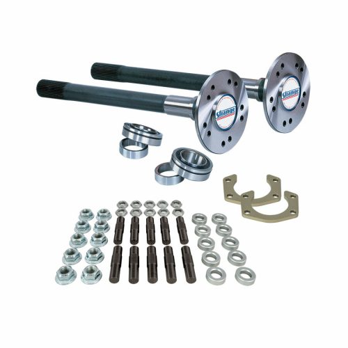 P100858-Strange Pro Race Axle Package  28, 30, 31, 33 or 35 Spline Axles  Axle Bearings, Retainer Plates, & 5/8" Stud Kit