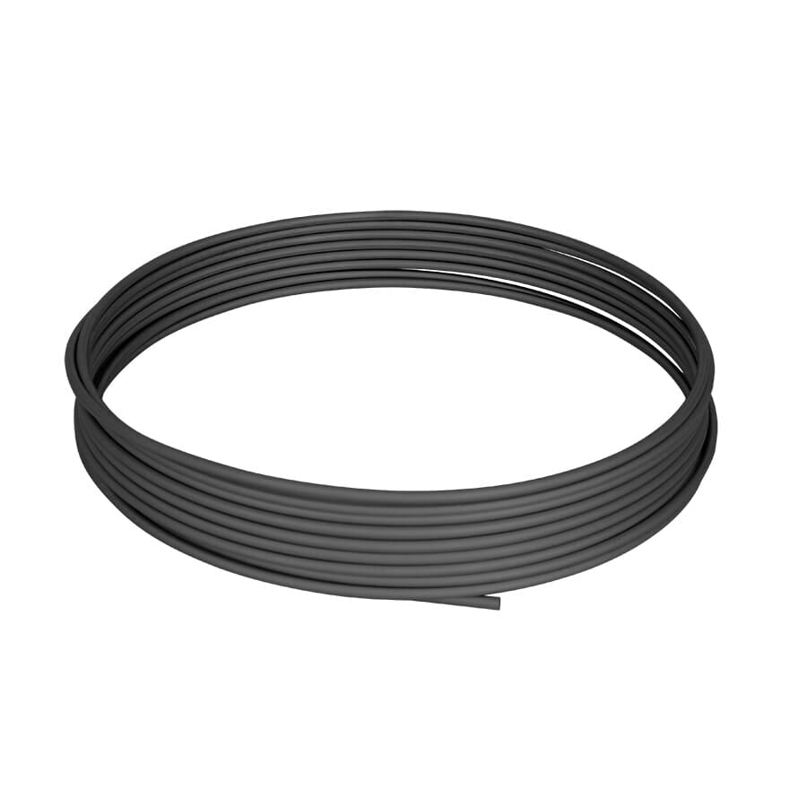 Fuel 25 ft 3/16 in Brake Galvanized Steel Coil Transmission Line Complete Kit Includes Fittings 