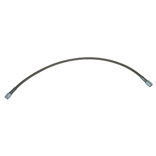 P2346-Braided Stainless Steel Brake Line - 24"  Teflon® lined With Straight 3 AN Fittings