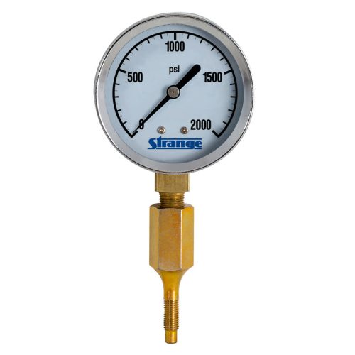 P2360-Strange Brake Pressure Gauge  Includes Bleed Screw Adapter Fitting