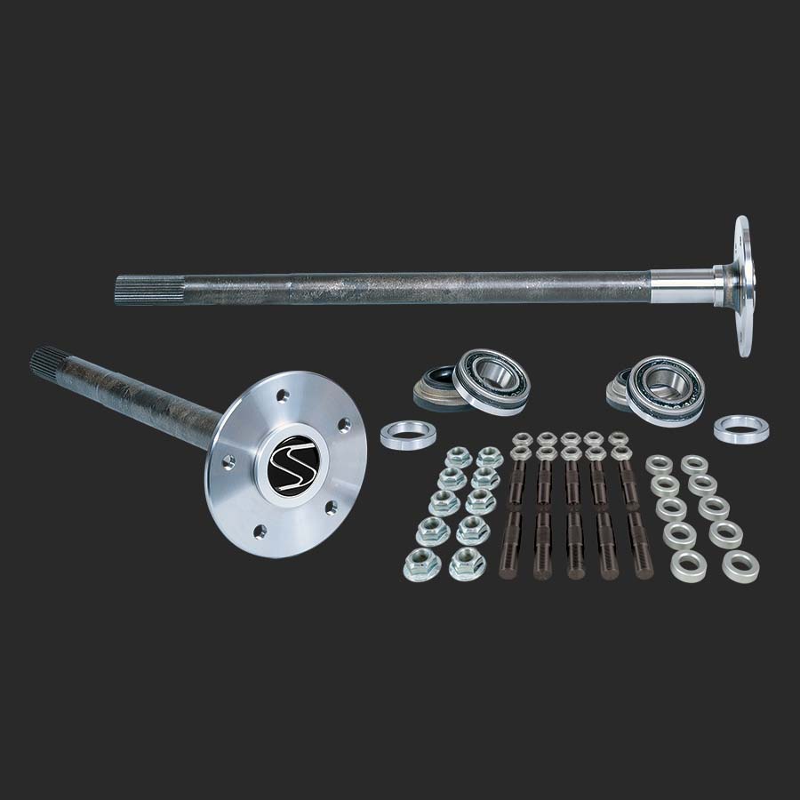 Strange Alloy Axle Package Axle Bearings & 5/8 Stud Kit 28, 30, or 31 Spline