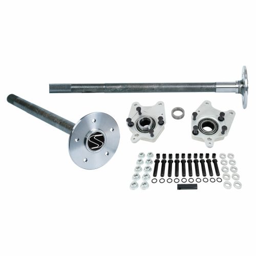 P3509F0558-Strange Alloy Axle Package  For 2005-2014 Mustang 8.8 Rear End  35 Spline Alloy Axles, C-Clip Eliminator Kit, & 5/8" Stud Kit