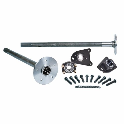 P3109F94-Strange Alloy Axle Package  For 1994-2004 Mustang 8.8 Rear End  31 Spline Alloy Axles, C-Clip Eliminator Kit, & Wheel Studs