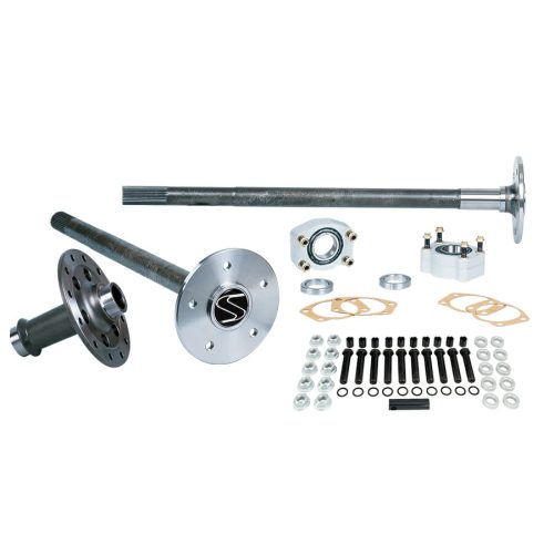 P3509F8658S-Strange Alloy Axle & Spool Package  For 1986-1993 Mustang 8.8 Rear End  35 Spline Alloy Axles, Spool, C-Clip Eliminator Kit, & 5/8" Stud Kit