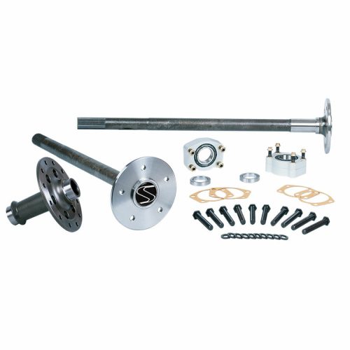 P3509F86S-Strange Alloy Axle & Spool Package  For 1986-1993 Mustang 8.8 Rear End  35 Spline Alloy Axles, Spool, C-Clip Eliminator Kit, & Wheel Studs