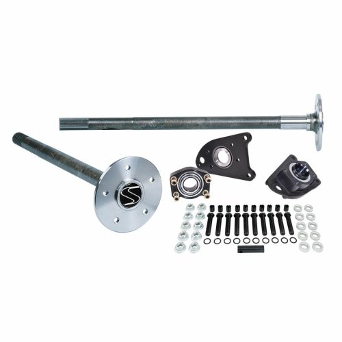 P3509F9458-Strange Alloy Axle Package  For 1994-2004 Mustang 8.8 Rear End  35 Spline Alloy Axles, C-Clip Eliminator Kit, & 5/8" Stud Kit