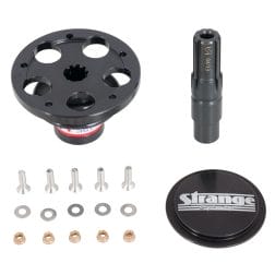 Steering Wheel Quick Release Hub | For Door Car With Five Bolt Hole Wheel | With Strange Horn Button