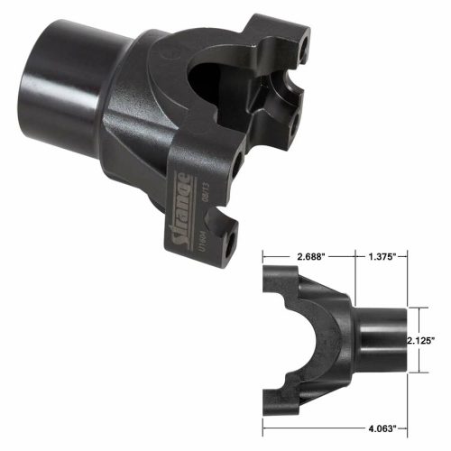 Ford 9 1350 Yoke Chrome Moly 1350 Series Pinion Yoke