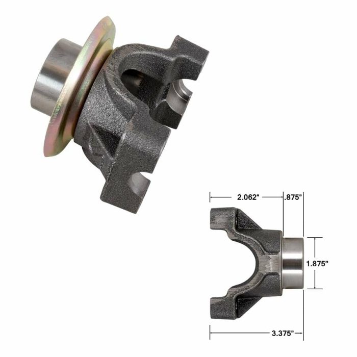 Strange Rear End Yoke --- Ford 9 35 Spline - C/M 1350