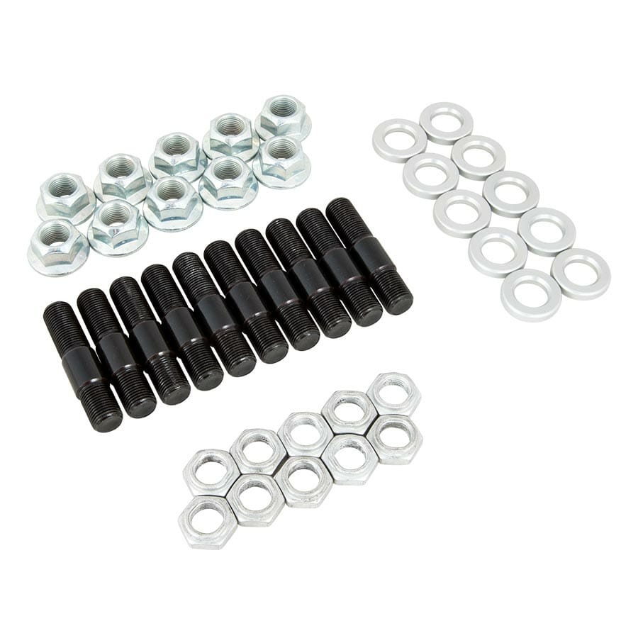 A1037S-5/8" Stud Kit with .875" Wide Shank  Includes Lug Nuts & .250" Thick Washers