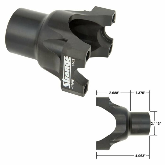 Strange Rear End Yoke Ford 9 35 Spline Billet 1350