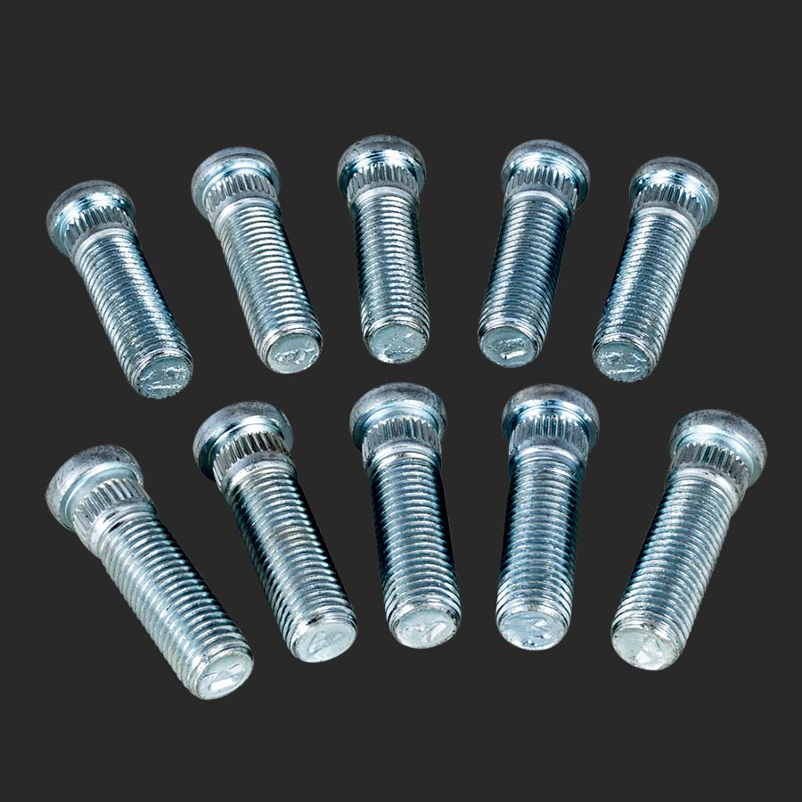 GM pressin studs (12mm x 1.5 /12.73mm knurl) 10 pcs