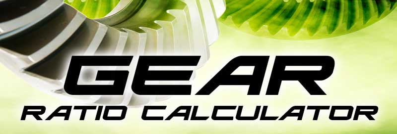 Ring And Pinion Gear Ratio Chart