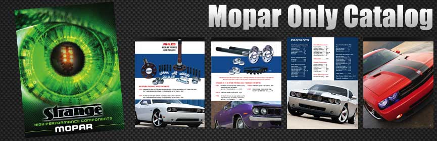 Mopar Drag Racing Catalog - Strange Engineering