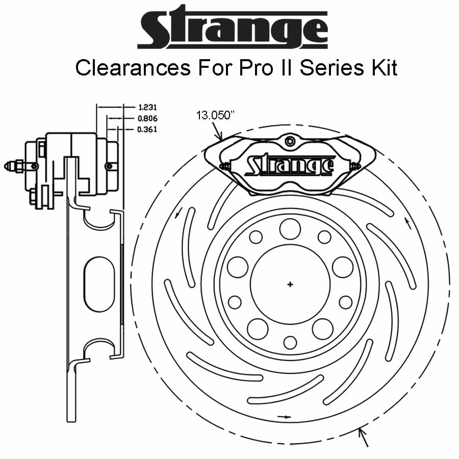 Detroit Axle Brake Kit – Drilled & Slotted Rotors + Pads For Chevy Camaro 2016-2019, 4-Piston
