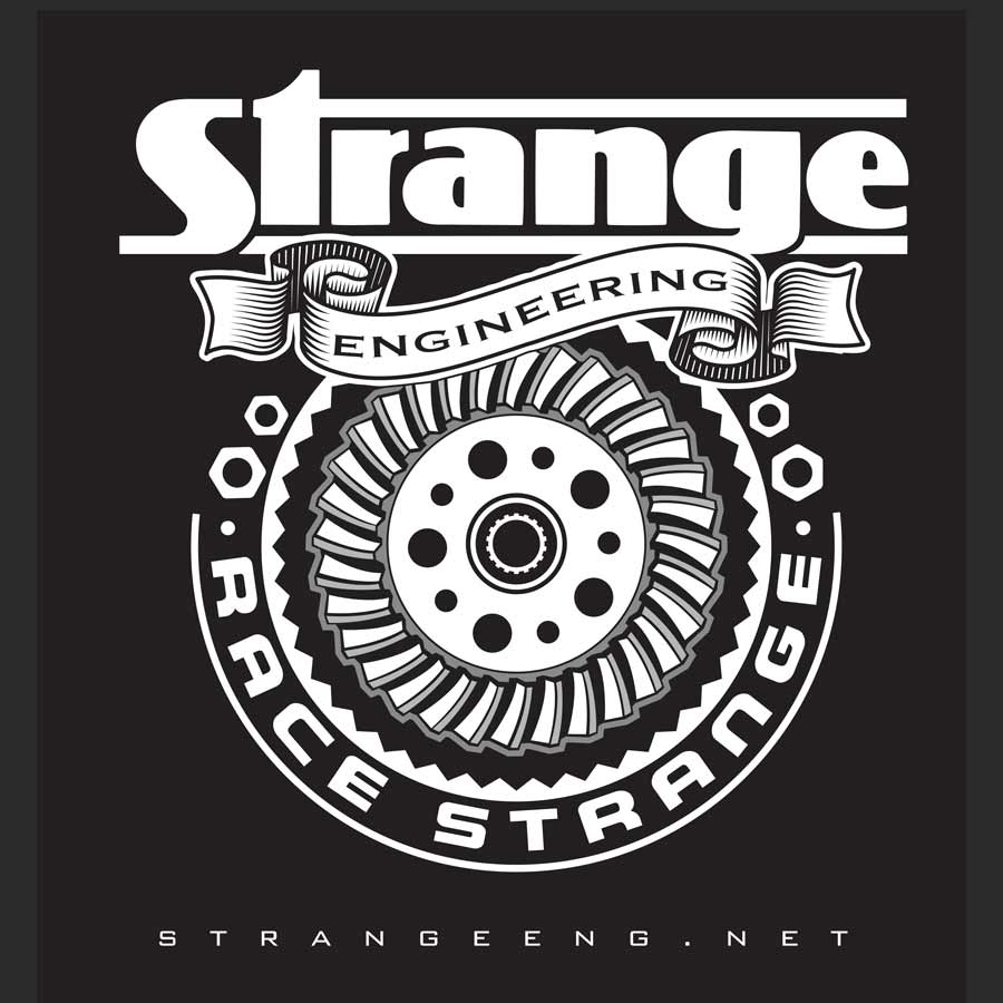 Strange Racing Gears Drag Racing T-Shirt 1
