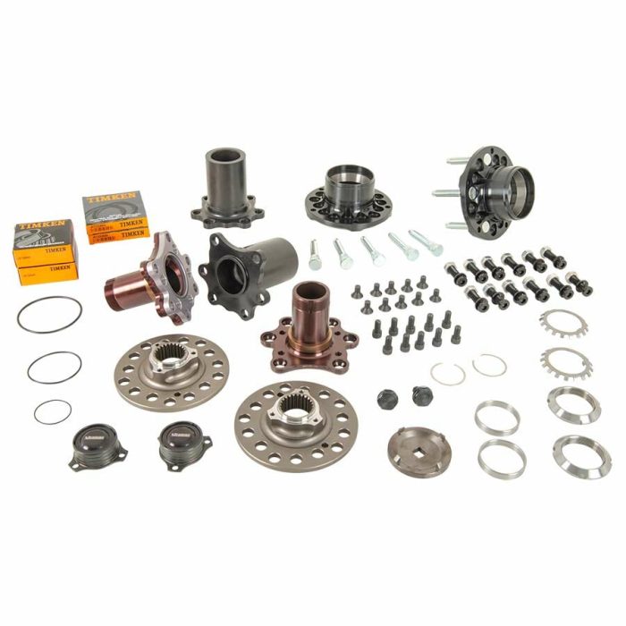 Strange Pro Touring Floater Kit With Cambered Spindles & Toe Plates