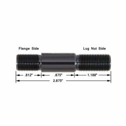 Chrome Moly 5/8 Stud Kit .875 Shank - .688 Washers