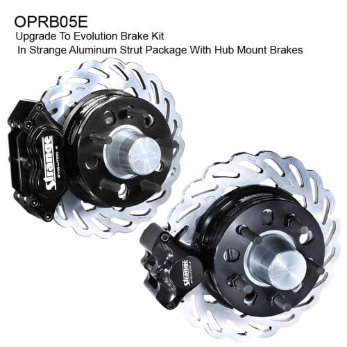 Upgrade To Evolution Brake Kit | For New Aluminum Strut Package Orders | Equipped With Hub Mount Brake Kit