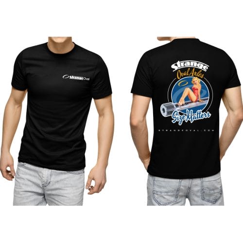 Strange Oval Size Matters T-Shirt 