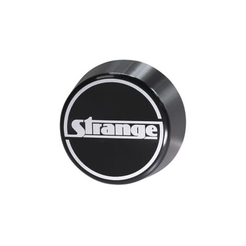 Strange Front Hub Cap | For Black Anodized Front Brake Hub