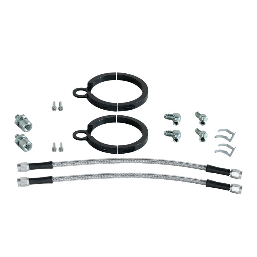 Rear Flex Line Kit | For 3″ Housing Tubes | Includes 12″ Hoses